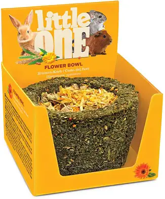 Little One лакомство для грызунов Лукошко цветочное
