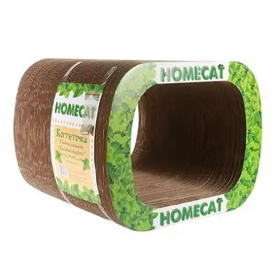 Homecat когтеточка-тоннель для кошек "Кошачья радость"
