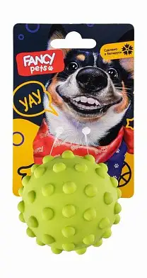 FANCY игрушка-погремушка для животных "Мячик Ёжик"