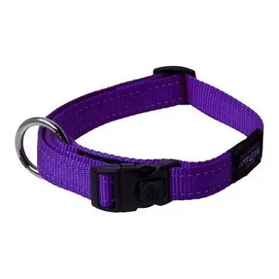 Rogz Utility ошейник для собак, фиолетовый